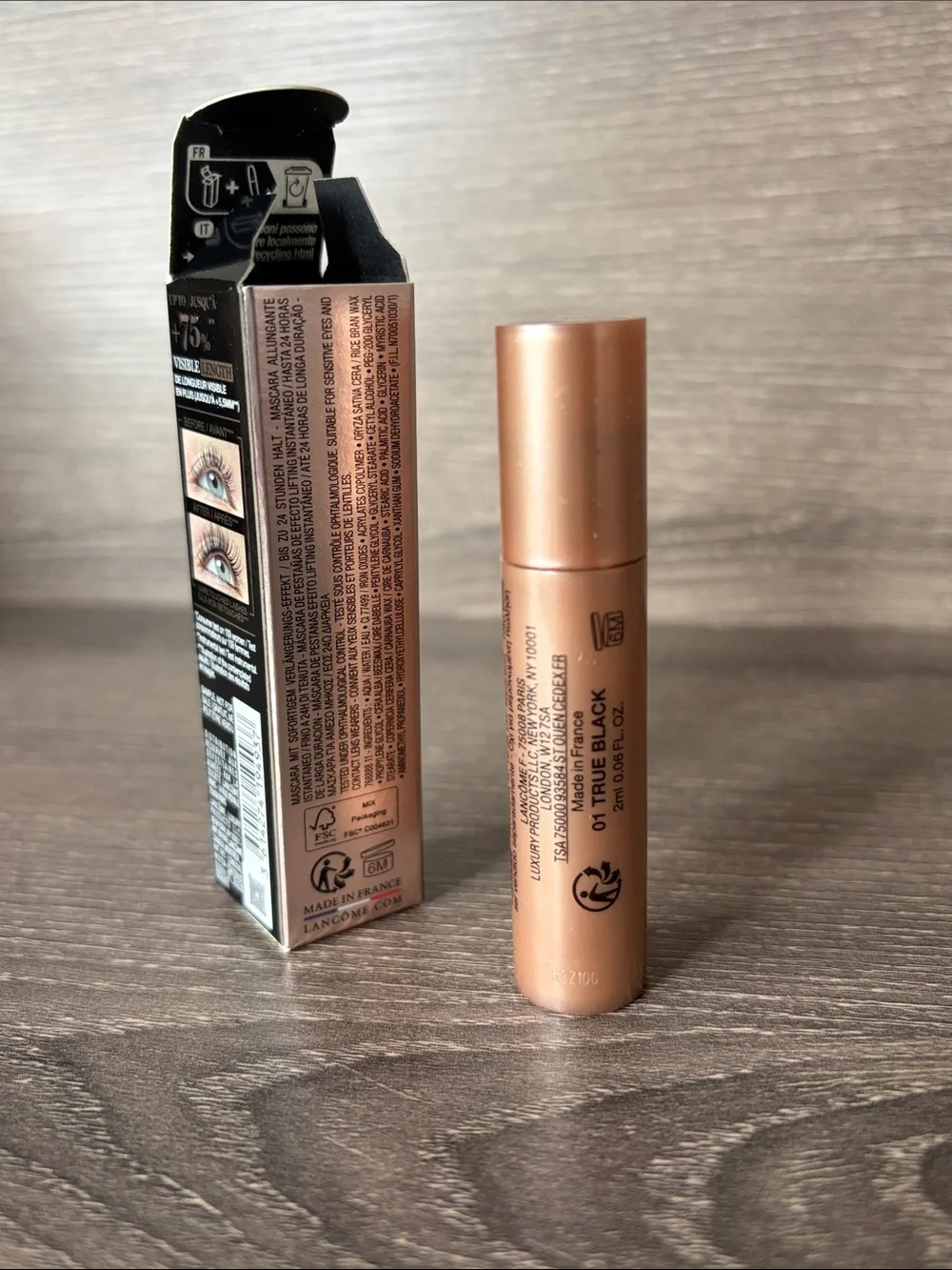 ❤️$6 NWT Lancome Idole Flutter Extension Mascara in Shade True Black 2ml